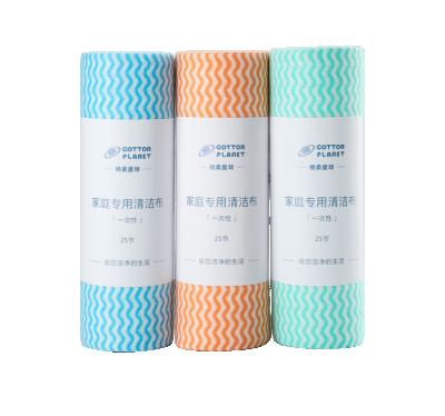 China Water Intake Cleaning Non Woven Fabric Water Intake Cloth Kitchen Towel Lazy Rags for sale