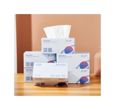 China Boxed Disposable Soft Cleansing Face Towel Non Woven Fabric Design Disposable Hot Selling for sale