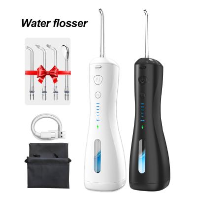 China IPX7 Waterproof Dental Oral Irrigator Teeth Cleaning Flossing Cordless Jet Mini Portable Water Flosser Usb Rechargeable Port 2021 Amazon for sale