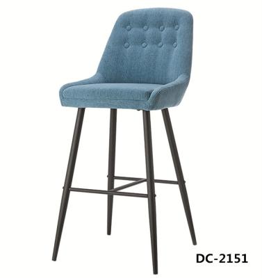 China New Designs High Stable Metal Legs Counter Stool Bar Chair With Footstool For Bar Cafe for sale