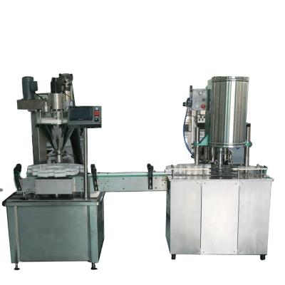 China CLOTHING Automatic Talcum Powder Filling Machine For Small Bottles for sale