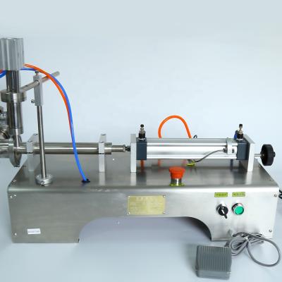 China CLOTHING HOT Selling High Quality Manual Piston Liquid Filling Machine for sale