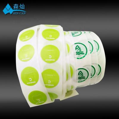 China Library /parking system management NFC 13.56mhz self-adhesive label sticker for sale