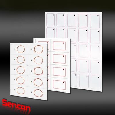 China Waterproof/A4/other size 0.5mm proximity TK4100/Mifa s50/Mifa s70/UHF H3 Prelam rfid card waterproof inlay for sale