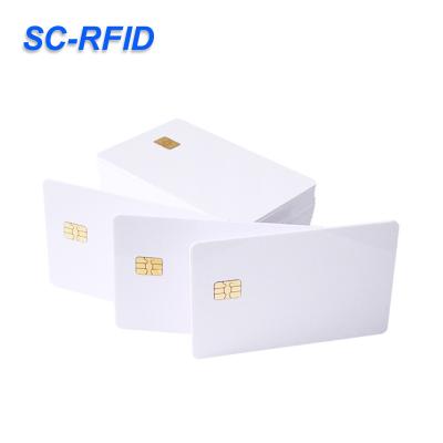 China Waterproof / SLE4442 / 4428 /FM4442/ AT24C32 /AT24C64 smart card smart card waterproof rfid contact fast delivery for sale