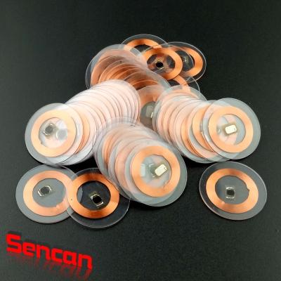 China Currency etc. IF/HF/UHF PVC material. Access Control / Metro Chips Transparent Plastic RFID Token Tags for sale