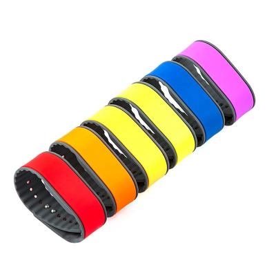 China IF/HF/UHF Waterproof Adjustable Passive Silicone RFID Wristband Watch Tag for sale