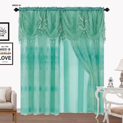 China Sound Blackout Proof Polyester Blackout Window Curtain Curtain Manufacturer Sheer Living Room for sale