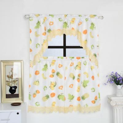 China blackout kitchen curtain supplier in china sales cheap kitchen curtain for kitchen for sale