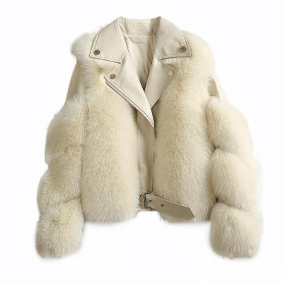 China Fashionable good quality viable new style plus size coats fur coats for woman for sale