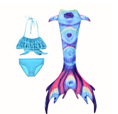 China Hot selling good quality 2022 free style competitive price new split fish tails children's baby mermaid swimsuit for kids for sale