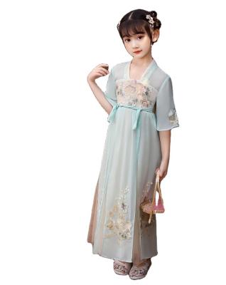 China 2020 Special Sale Anti-wrinkle Baby Girl Dress Baby Dresses Desgin Dresses Organic Canvas Chinese Style for sale