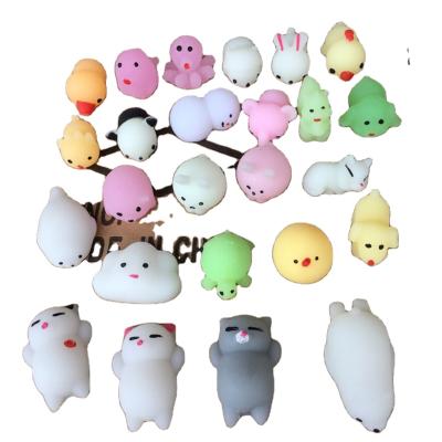 China 2021 Simple Animal Anti Squeeze Custom Expandable Wholesale Kawaii Unicorn Cat Set Soft Capsule Relaxing Toy Toys Squishy Mochi for sale