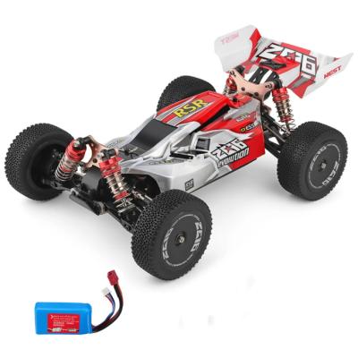 China RC Model Wltoys 144001 1/14 2.4G 4WD RC Car High Speed ​​Racing Vehicle Models 60km/h One Battery for sale