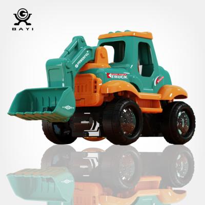 China Electric RC Hobby Excavator with Movable Toy Car Kids Projection Vehicle Educational Toy Lightweight Vehicle Healthy Environmental Materials for sale