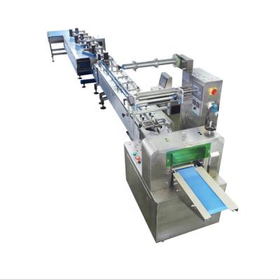 China Chinese Auto Feeding Food Packing Line For Chocolate Bar Products for sale