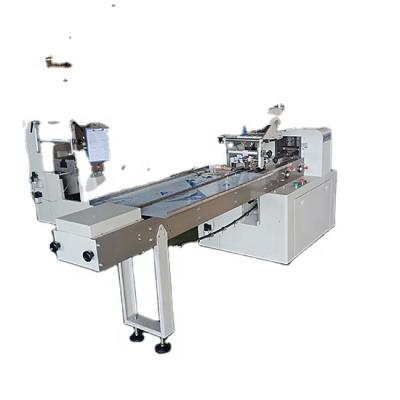 China Horizontal Automatic Food Pillow Packing Machine Chocolate Wrapping Machine Food Wrapping Machine for sale