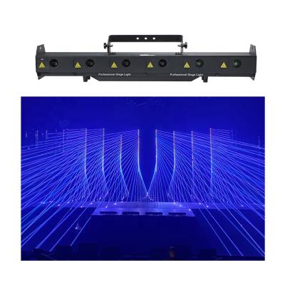 China NEW DJ laser light disco party lighting 1000mw RGB laser diode 6 eye scanner bar laser 6w for sale