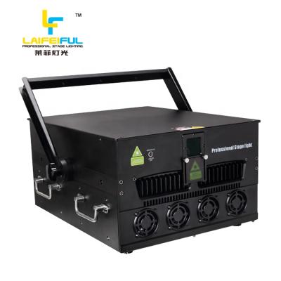 China Outdoor Advertising High Power 40w RGB Laser Projector Laser Construction Spotlight For Outdoor Advertising for sale