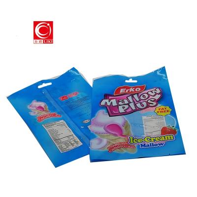 China Moisture Proof Mid-Sealed End Seal Packaging Bag Pouch For Food / Candy Frozen Food for sale