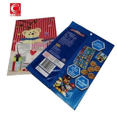 China Custom Moisture Proof Side Sealing Bag With Tear Notch / Handle / Window / Punch Hole for sale