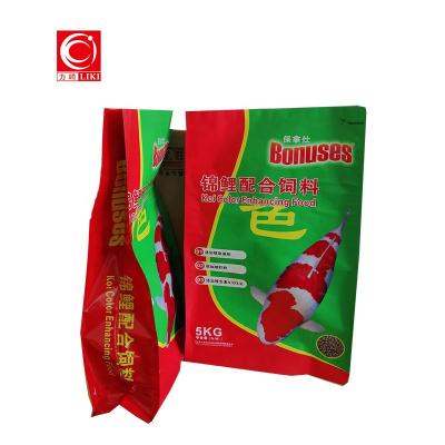 China Improving Barrier 10KG Food For Fish Pet Food Packaging Pouch for sale