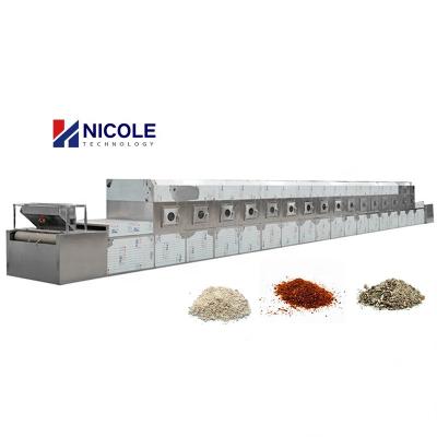 China Food Industry Microwave Low Spice Chili Dryer Sterilizer Cost Per Processing Eco - Friendly Drying Machine for sale