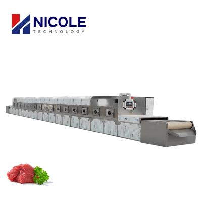 China High Quality Fully Automatic Dehydrating Microwave Drying Sterilization Degreasing Oven Machine for sale