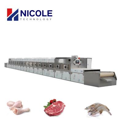 China Multifunctional Good Performance Chicken Legs Meat Microwave Drier Degreasing Oven for sale