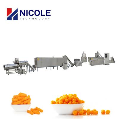 China Automatic Industrial Puffed Corn Food Processing Machine Snack Food Production Line Snacks Making Machine Extruder for sale