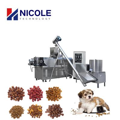 China Full Automatic Dog Small Farm Use Dry Dog Food Pellet Making Machine for sale