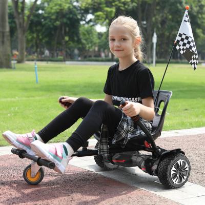 China GYROOR Smart Double Steel Pipe Shock Absorption Unisex Hoverkart Hoverboard Three Wheel Hoverkart Go Kart for sale