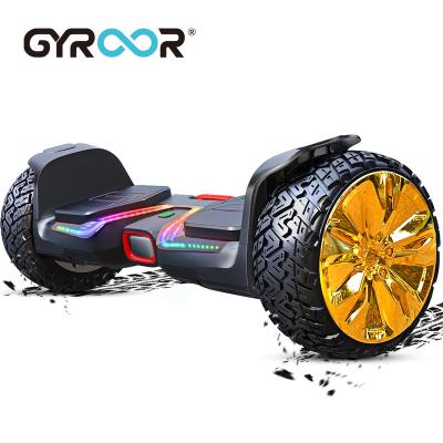 China 2022 New GYROOR Hoverboards Cheap Unisex Electric Blue Tooth Two Wheel Self Balancing Scooter Hoverboard for sale