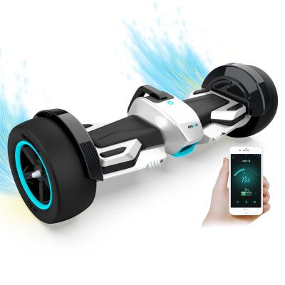 China Unisex Warrior 8.5 Inch All Terrain Off Road Hover Balance Board With Speakers And LED Lights Electric Balance Scooter Hoverboard for sale