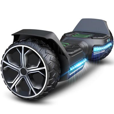 China Beautiful Unisex Hot Sale 6.5inch Tunnel Led Lightweight High Quality Durablre Smart Hoverboard Balance Scooter Gyroor for sale