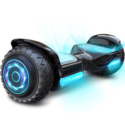 China Unisex Gyroor Hoverboard with Blue Tooth Speaker and LED Lights Self Balancing Scooter 6.5 Wheel Electric Scooter for Kids and Adults for sale