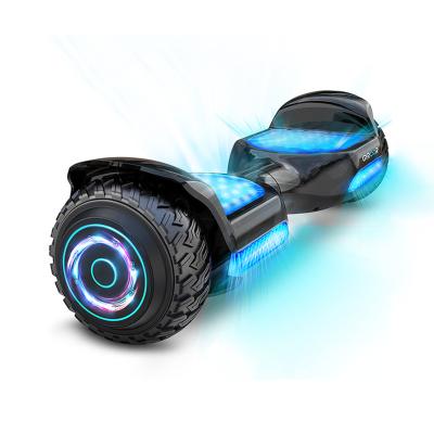 China With Bluetooth and APP GYROOR 6.5inch Hover Electric Hoverboard Two Wheel Self Balance Scooter with Charger hoverboard for sale