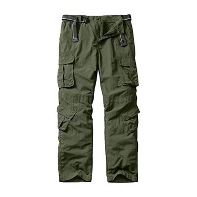 China Viable Formal Straight Mens Cargo Pants With Elastic Waist Men's Cargo Pants High Quality Trousers for sale