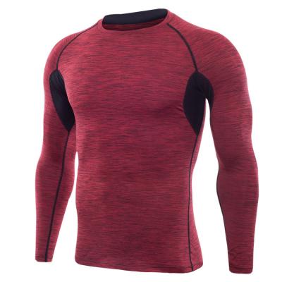 China Wholesale Breathable Mens Tight Sports Wear Spandex Gym Wear Fitness Clothing for sale