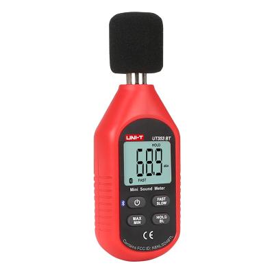 China Sound Level Meter UNIT UT353BT 30~130dB Blu-tooth Lightweight Digital Sound Level Meter for sale