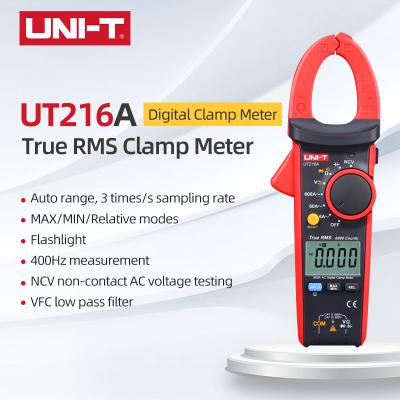 China UT216A 750V 600A 6000 True Count RMS NCV LCD Display Flashlight AC UNIT Digital Clamp Auto Ranging Meter 220mm x 75mm x 40mm for sale