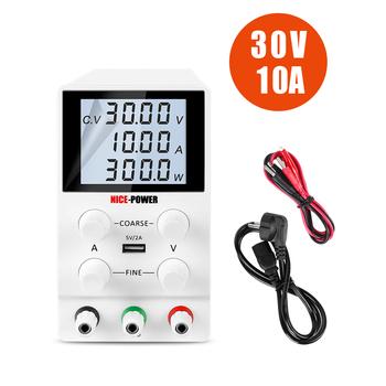 China NICE-POWER SPS3010D 30V 10A Output LCD Display 4 Buttons USB 5V 2A Stable Adjustable Constant Single Digital Voltage DC Power Supply for sale