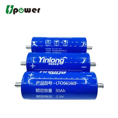 China Toys Fast Charging 2.3V 45Ah Battery Yinlong Lto Lithium Titanate 40ah for sale