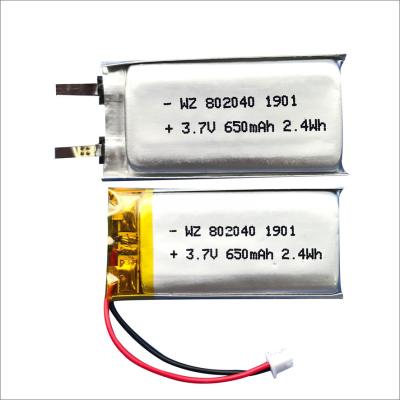 China RC Drone/Small 802040 850mah 091518 Electric Devices 3.7v 1000mah Lipo Lithium Rechargeable Lipo Battery For Mp4 Pad Gps for sale