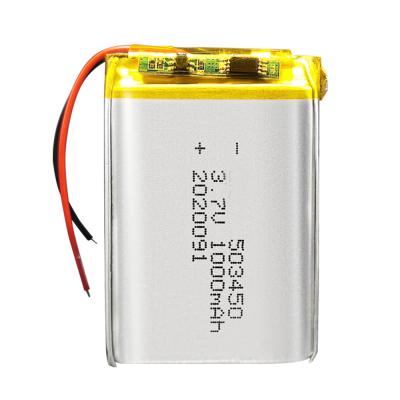 China Toys Li-ion 503450 lipo battery for helicopter lipo 3.7v 3.7wh lithium polymer battery 1000mah zu verkaufen