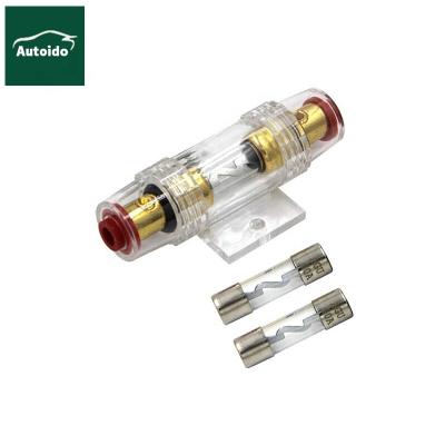 China 4-8 A.W.G. built-in weatherproof fuse holder 60A AGU type with two type background audio support for car audio/alarm/amplifier/compressors 10x38 fuse for sale