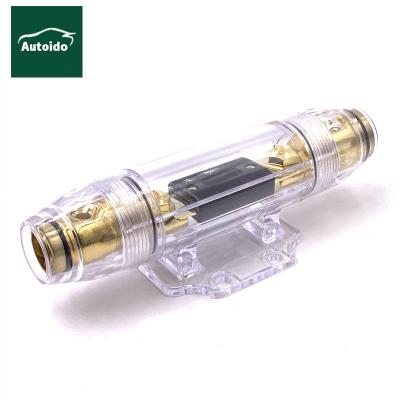 China Automotive Audio Distribution Online 0 4 8GA ANL Gold Plated Fuse Holder For Car Refit ANL Fuse Holder for sale