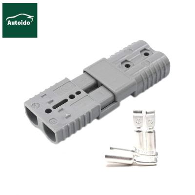 China 50 Amp 600V Automotive Connector Kit, Gray For Ander Power Pole, Battery Spring Connector for sale