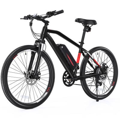 China Aluminum Alloy Warehouse Eu Us 21 Speed ​​Mountain Bike 500W 48V Off Road Free Shipping Electric Cheap Electric Bicycle for sale