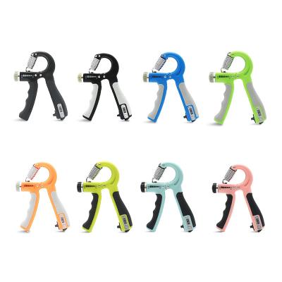 China TPR PP Workout Gripper Set Adjustable Exercise Hand Grip Strengthener Finger Strength Trainer for sale